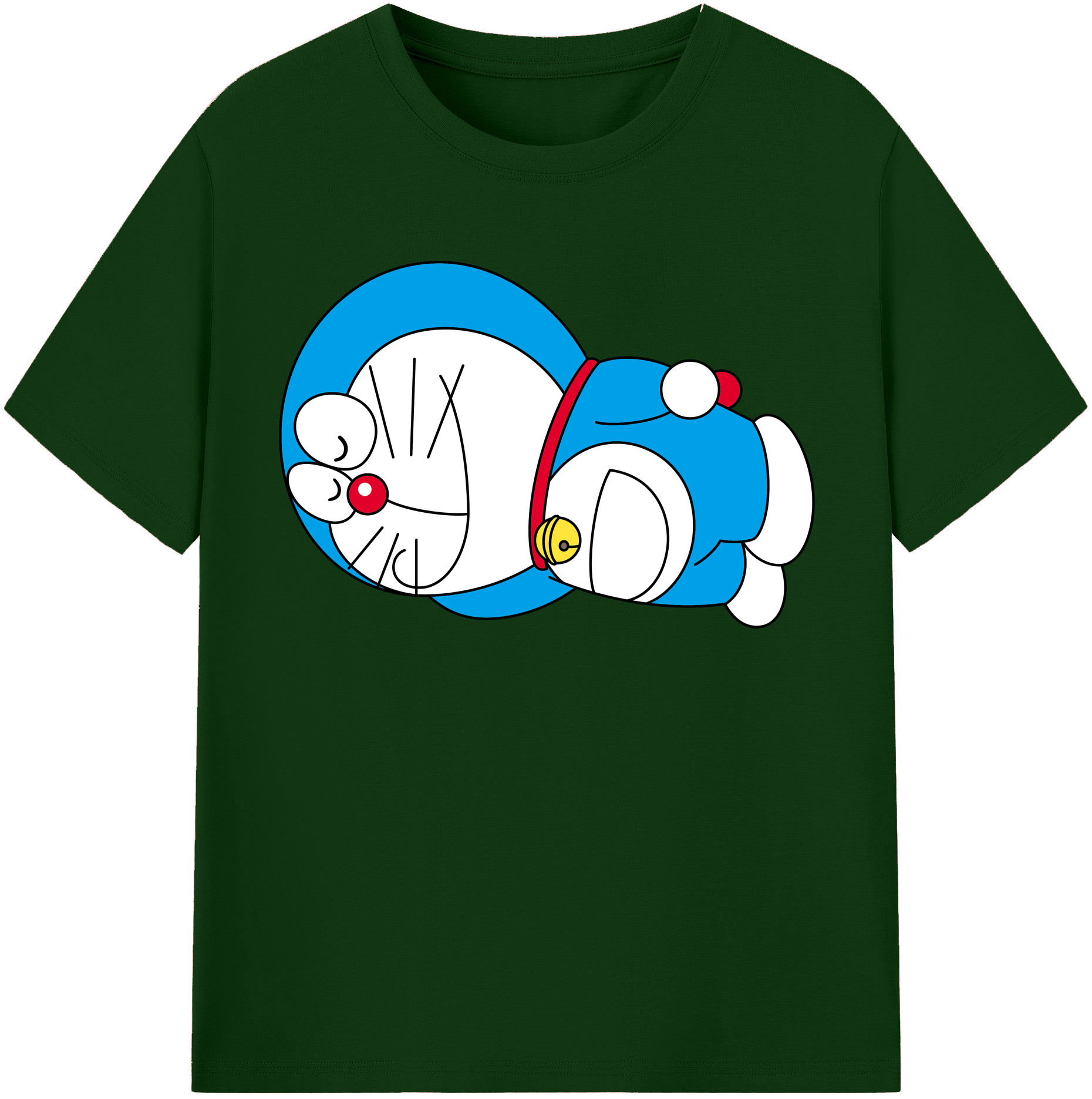 （画像用） ドラえもん Doraemon 綿100％半袖Tシャツ（フロントプリント）